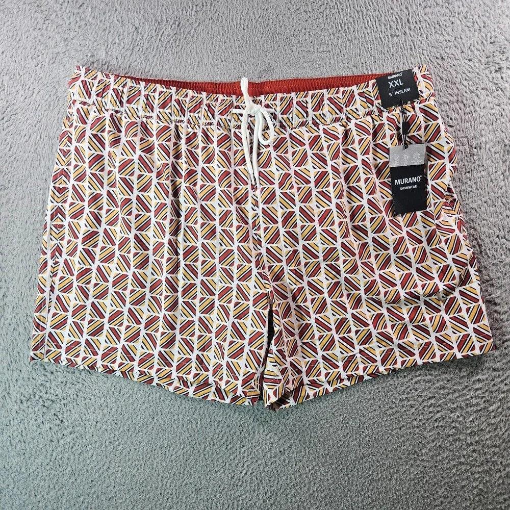 NWT Murano Swim Shorts Trunks Men XXL 5